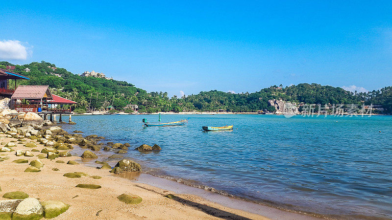 Chalok baan kao 海滩，涛岛，泰国